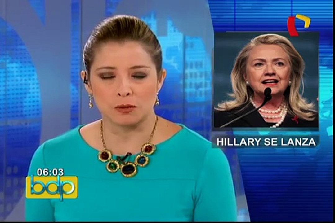 Hillary Clinton anuncia que será candidata a la presidencia de EEUU (2/2)