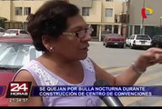 San Borja: vecinos se quejan por ruidos nocturnos durante construcciones