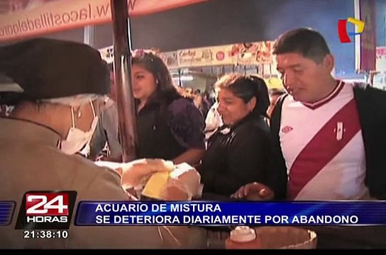 Magdalena: acuario de Mistura se deteriora día a día por abandono