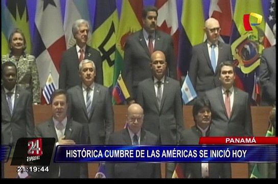 Panamá: histórica Cumbre de las Américas se inauguró este viernes