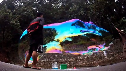 Kapten Buehbossa: Hutan Rekreasi Lentang - Final Giant Bubbles of 2013 (Malaysia)