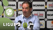 Conférence de presse Angers SCO - Valenciennes FC (0-0) : Stéphane MOULIN (SCO) - David LE FRAPPER (VAFC) - 2014/2015
