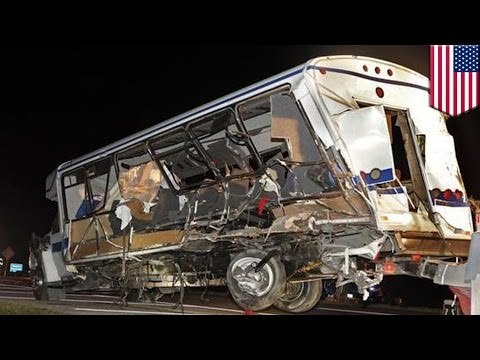 Conductor de camión distraído se estrella contra autobús escolar matando a cuatro jóvenes