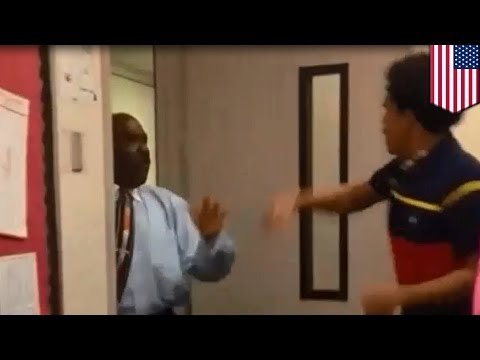 Estudiante de secundaria golpea a un maestro cuando este decidió hacer un examen sorpresa