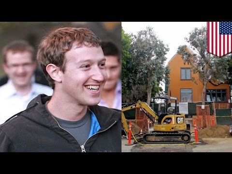 Enojados vecinos de Mark Zuckerberg le dan un “No me gusta” a la remodelación de su hogar