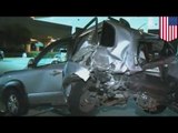 Mujer en Texas muere luego de que un auto se estrellara contra su camioneta averiada