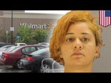 Mujer que robo comida en Walmart intenta escapar amenazando a un empleado con infectarlo con VIH