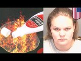 Mujer le prende fuego a su novio después de rociarlo con quitaesmalte