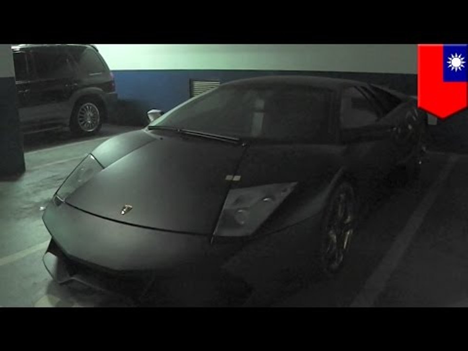 Policía decomisa un Lamborghini por problemas de registro, deciden destruirlo y venderlo por partes