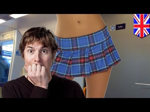 Hombre atacado por 6 mujeres después de que intento forzar la puerta del baño en un tren