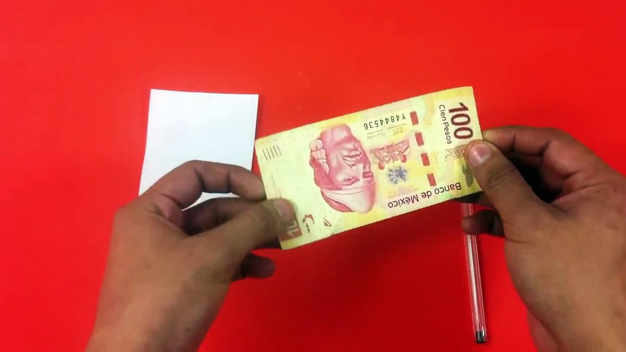 Truco de magia con billetes - Trucos revelados