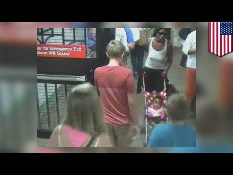 Bebe es abandonada en una estación del metro de Nueva York por una madre sin corazón