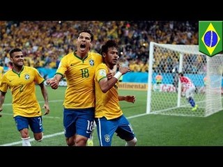 Partido inaugural del mundial: Brasil recibe un poco de ayuda del arbitro para vencer a Croacia