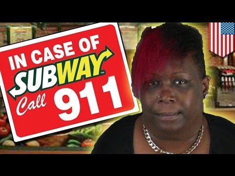Arrestan a mujer por llamar al 911 para solicitar que le dieran un sandwich gratis en Subway