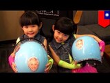 Zony y Yony, adorables gemelas taiwanesas en el show de Ellen