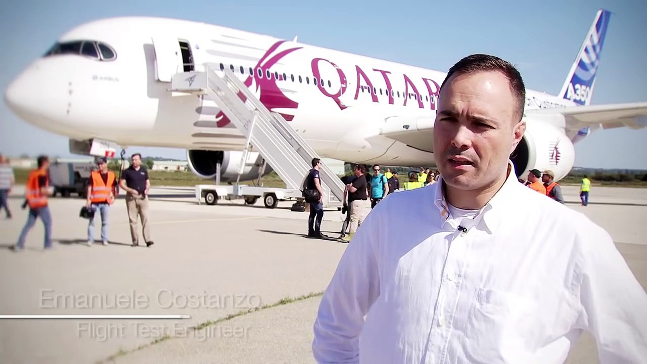 A350 XWB water ingestion tests