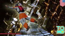 القفز بالمظلة من على برج التجارة العالمي
