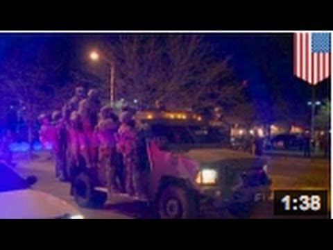 Enfin une manif à Albuquerque pour les meurtres commis par les flics.