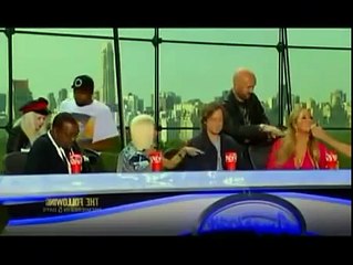 American idol premiere fight strangle - Nicki and Mariah