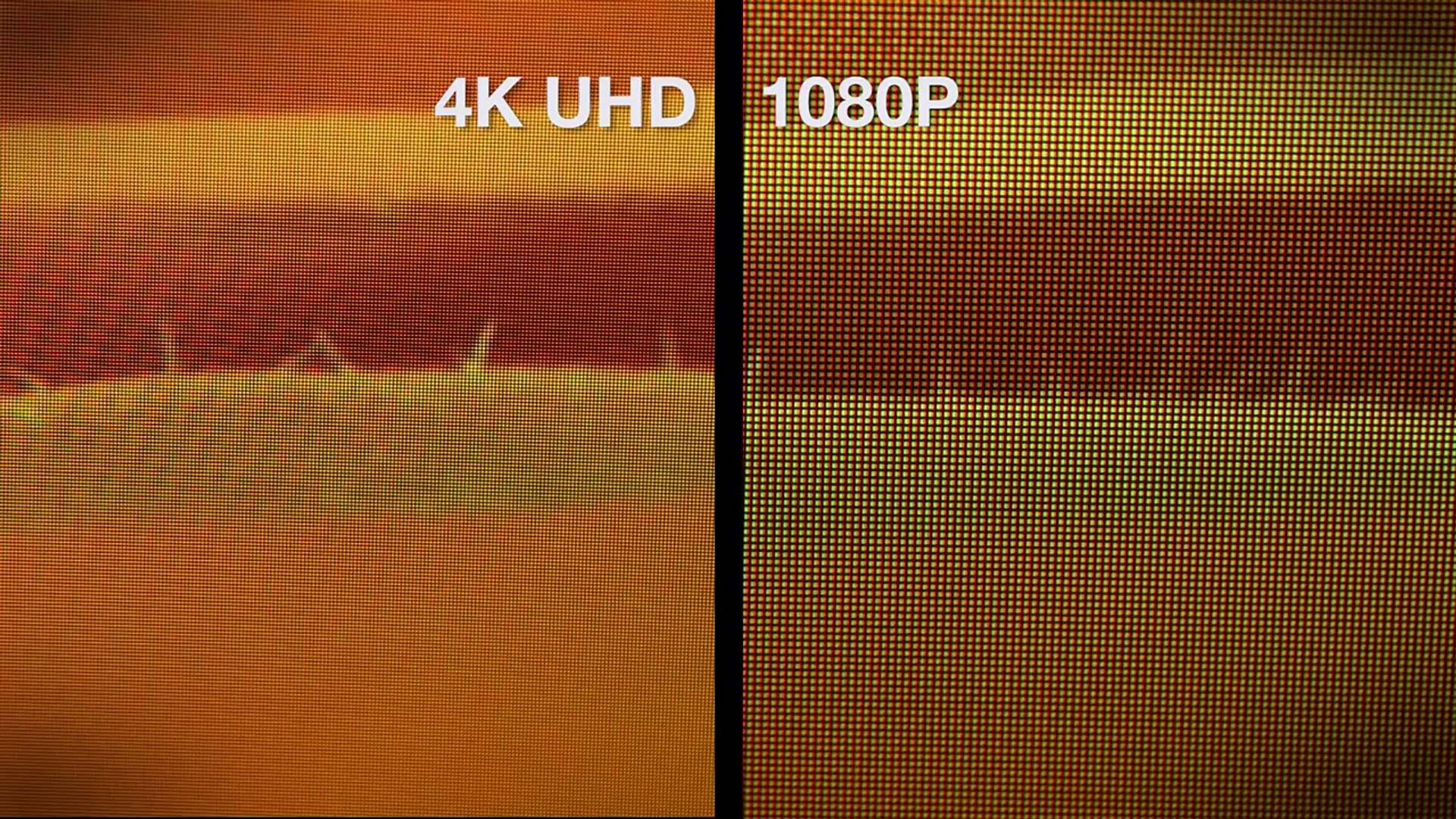 4k Uhd Tv Vs 1080p Hdtv Side By Side Comparison Video Dailymotion