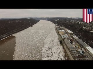Ice jams prompt flood warnings in Pennsylvania