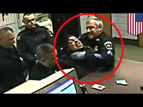 Police brutality? Cops use choke hold on video in PCP woman arrest, sued for $1 million