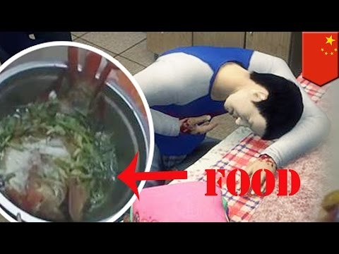 Man stabs himself over his Chinese wife’s bad cooking on being given a meal of rancid fish