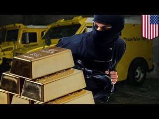 Armored truck robbery: thieves make off with US$4 million in gold after tying up security guards