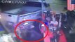 Gas station robbery fail caught on video: idiot robbers' truck stalls after plowing through door