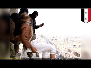 ISIS throw man off building for being gay, crowd stones him to death