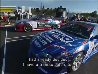 Kawabata vs Saito D1 crash