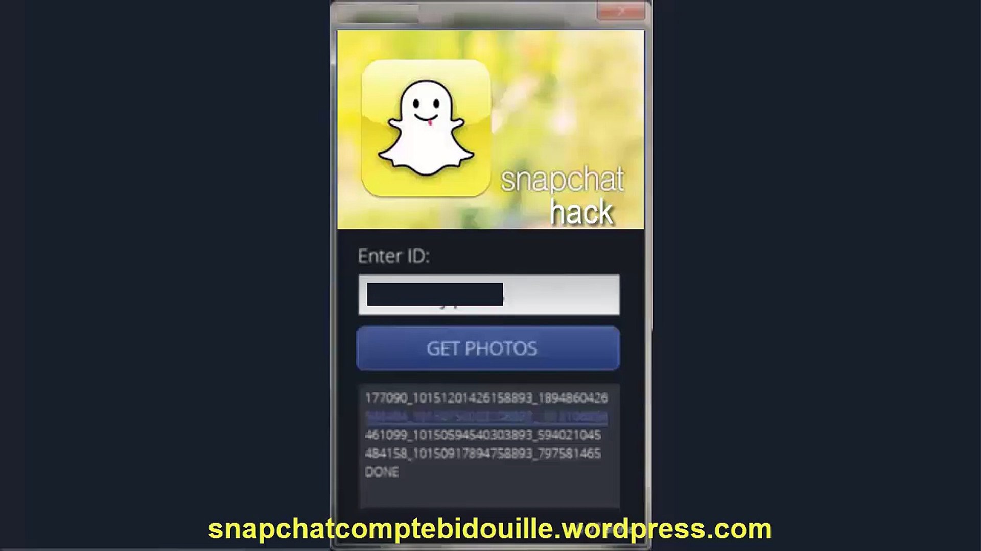 ⁣Snapchat Hack - Comment récupérer supprimé Snapchat facilement des photos