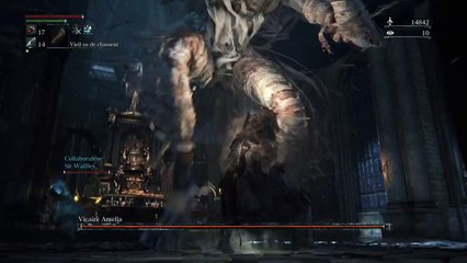 Bloodborne Amelia Great axe   hammer helper easy mode