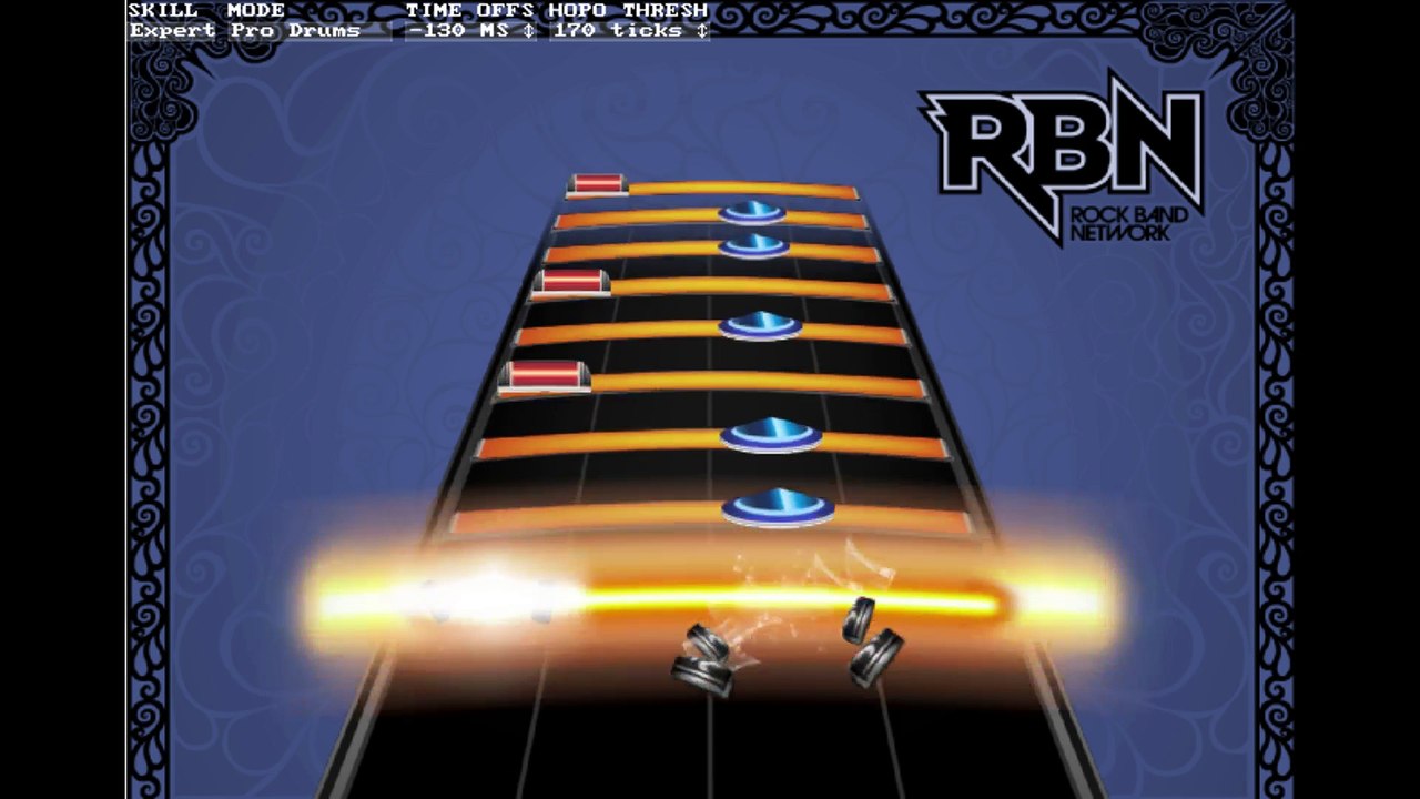 Rock Band Drums Custom - Silent Flight Parliament / Goodbye to Everything Reprise