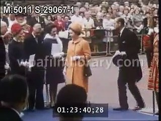HRH The Duke of Windsor at the Queen Mary Memorial Unveiling, 1967