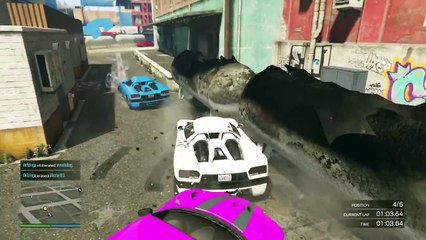 GTA 5 Funny Moments - SO MANY PEOPLE! (GTA 5 Online Funny Moments)