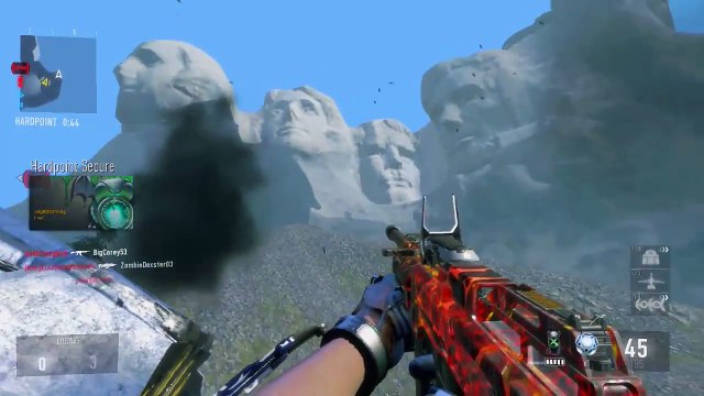 COD Advanced Warfare Funny Moments - Worst Zombies Player, Mount Rushmore DLC, Pimp My Character!