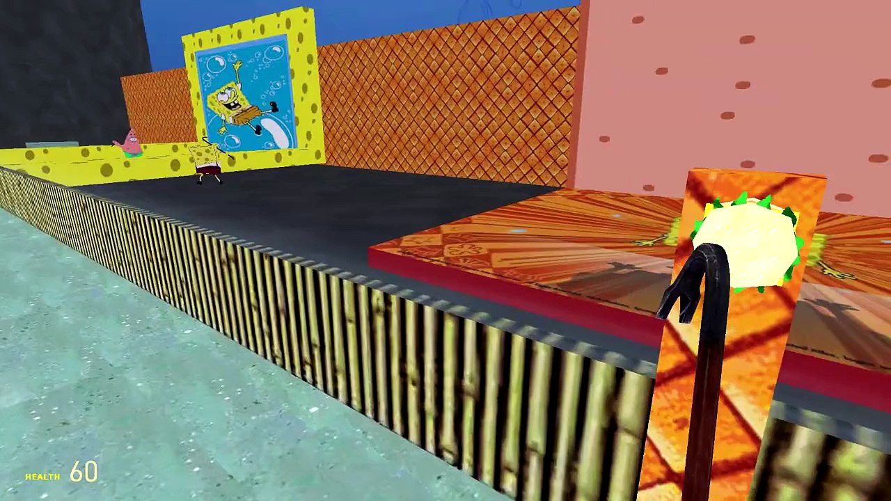 Gmod Deathrun - Spongebob Parody Map! (Garrys Mod Sandbox Funny Moments)