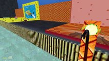 Gmod Deathrun - Spongebob Parody Map! (Garrys Mod Sandbox Funny Moments)