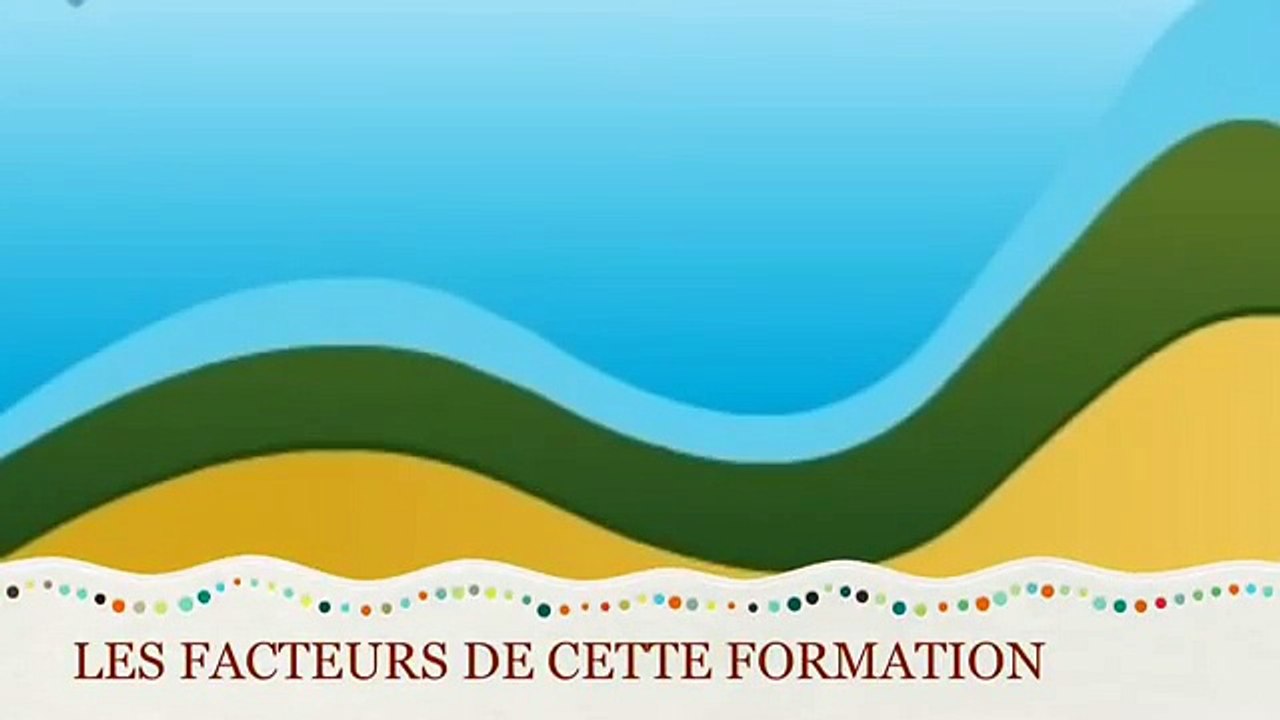 La Formation des sols