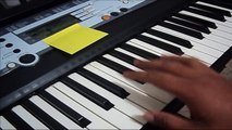 Clases de piano- Como tocar acordes- Re mayor