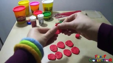 Oyun hamuru çiçek yapımı , Play doh flowers , çiçekler.