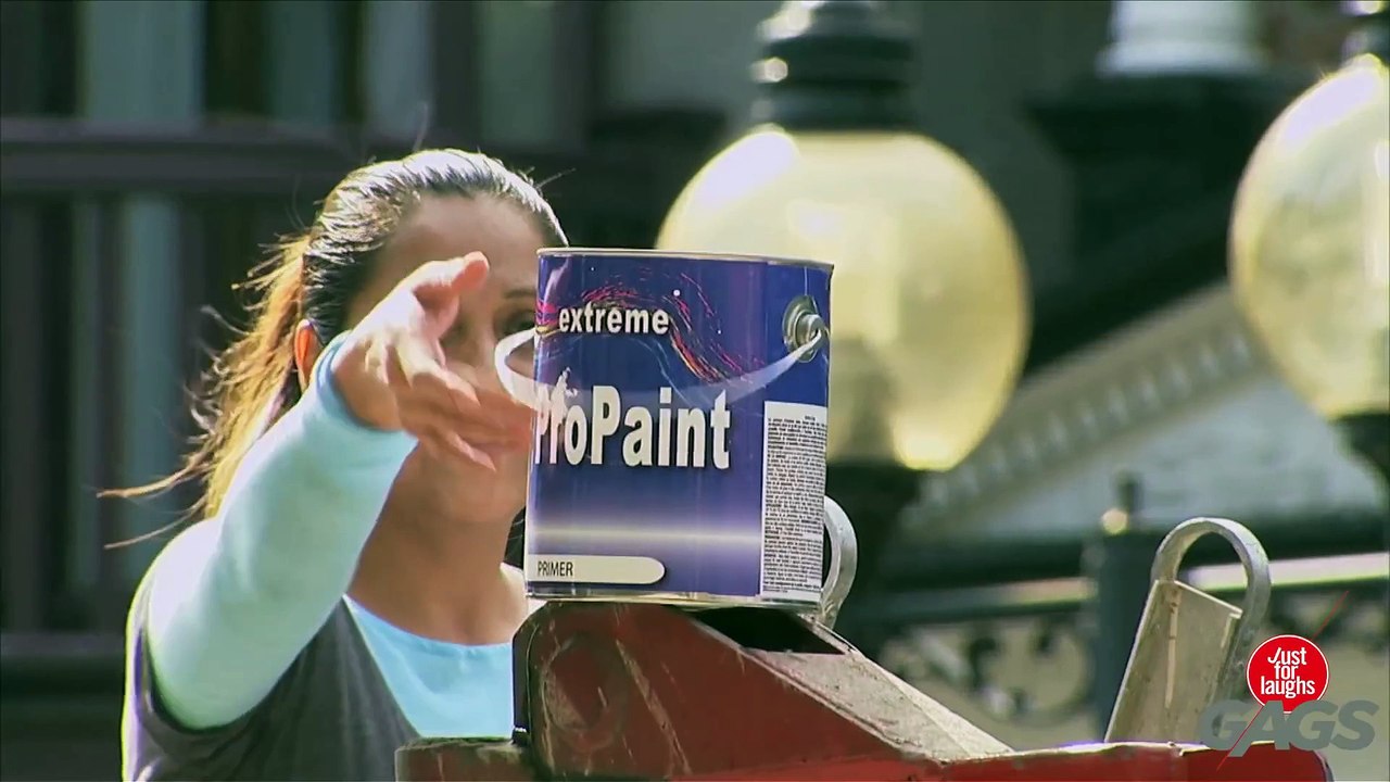 Absurd Messy Paint Prank