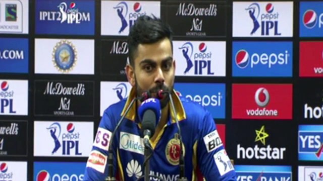 IPL 8 SH vs RCB Virat Kohlis Interview after loss