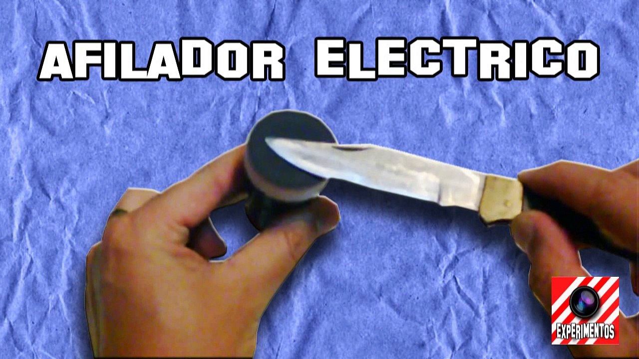 Couteau électrique Sharpener et un couteau