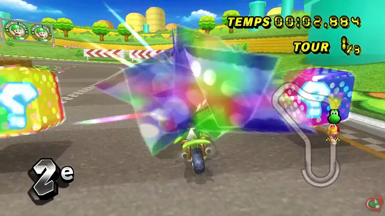Test de Jeux: Mario Kart Wii - Grands Prix 150cc Miroir (épisode2) [HD]