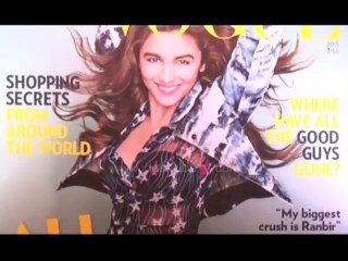Gorgeous Alia Bhatt Launches Miss Vogue's First Edition