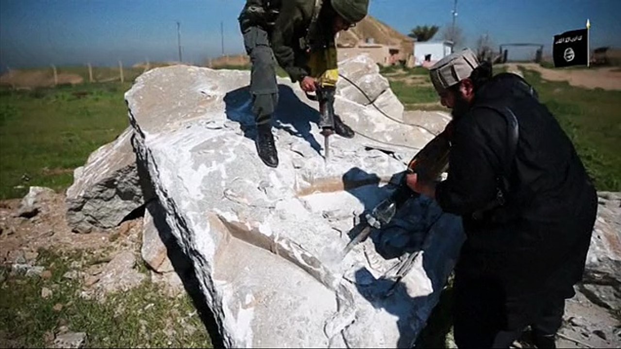 Estado Islámico dinamita el yacimiento arqueológico de Nimrud