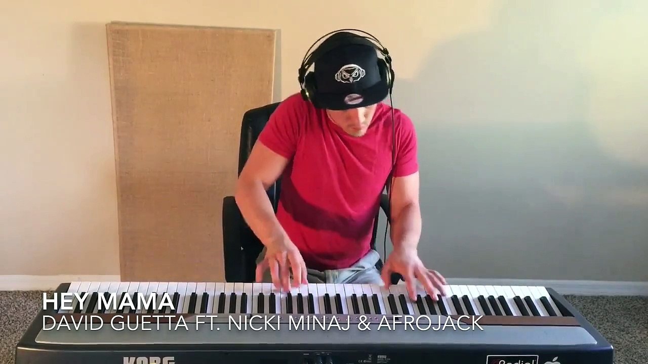 Hey Mama - David Guetta // Piano Cover Instrumental - video Dailymotion