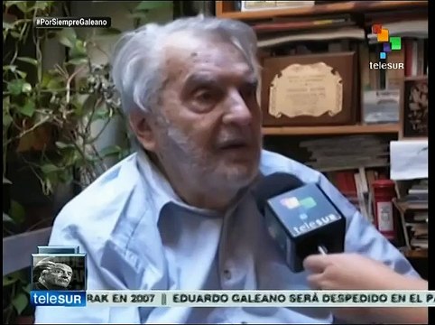 Osvaldo Bayer: Las venas abiertas de AL es la Biblia latinoamericana